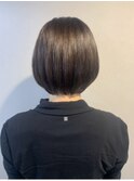丸みミニボブ