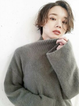 ヘアアンドメイク シークネクスト(HAIR&MAKE SeeK NEXT) 【SeeK NEXT 門井】大人ショート×カーキベージュ