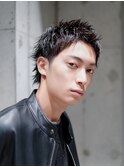 ベリーショートアップバングウルフ