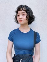 フェンヘアーアイス 中目黒(Fen.hair ici)&nbsp;くせ毛風カールデジタルパーマヘルシースタイルボブパーマ