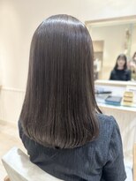 アコバイネオリーブ(aco by Neolive)&nbsp;まとまるミディアムスタイル×ブルージュカラー