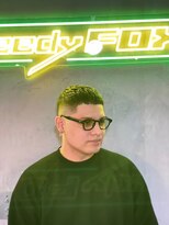 グリーディーフォックス 三軒茶屋(GreedyFOX)&nbsp;波巻き/マッシュパーマ/ウルフ/ハイライト<理容室>三軒茶屋