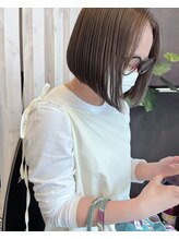 アプア(apua) ミニボブ＊柔らかベージュ＊