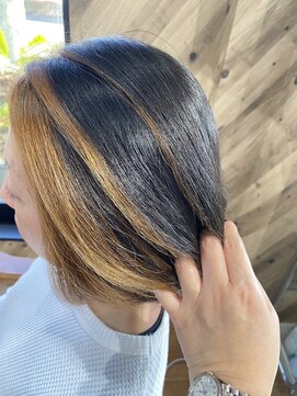 ルネッサンスヘアー ラファエロ(RAFFAELLO) フェイスフレーミング　インナーカラー