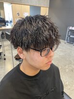 ニアウ 伊勢崎連取店(Niau)&nbsp;メンズマッシュツイストスパイラルパーマ