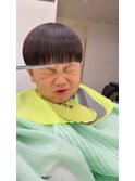キッズカットは子供の気持ちになってハサミを握る