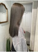【立川cres小山】ブリーチなしオリーブベージュ