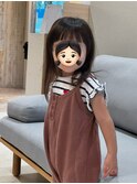 キッズカット 前髪