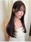 前髪/前髪カット/韓国ヘア/髪質改善/熊本美容室/上通り/熊本韓国