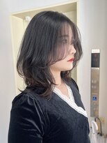 エイム(AiM)&nbsp;レイヤーカット/ハイレイヤー/ブルーブラック/透明感カラー