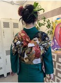 成人式ヘアセット