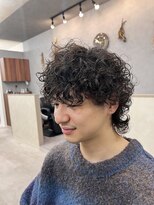 ルリアン 元住吉店(Le'lien) ウルフベースのプードルパーマ[メンズカット/プードルパーマ]5
