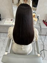 キング(K!ng) 縮毛矯正髪質改善ハイライトレイヤーカット枚方美容室エクステ