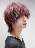 ラウンドウルフ/ツイストパーマ