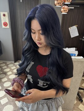 ジルバイジゼル(JILL by GiseL) ケアブリーチ　顔周り　ブルー　10代20代