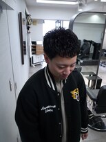 イントロバイフィーネ 渋谷(INTRO . by Fi-Ne)&nbsp;バーバーナチュラルクロップアイロンパーマ/渋谷/代々木