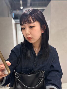 エン 栄店(enne) ココアベージュ/クラゲヘアー/オリーブグレー/小顔/黒髪/栄