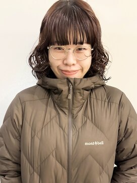 ボブ　レイヤーパーマ