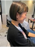 ぱちっと＊切りっぱなしボブ