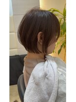 桜デコ ティンプル店(DECO) 50代大人丸みショートボブ