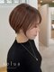 ソルア 上本町(solua)の写真/【上本町】骨格補正カットで小顔魅せが叶う、洗練された『360度どこから見ても美しい』ショート♪