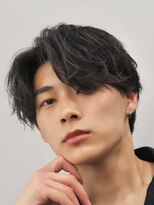メンズフィール 心斎橋(MEN'S FEEL) 波巻きツイストスパイラル/リバースセンターパート/心斎橋