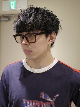アイヴィ 表参道(IVY) 無造作パーマ×動きあるマッシュ