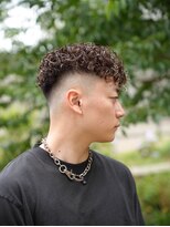 ジーク 山下本店(ZEAK)&nbsp;シャドウパーマ/毛流れマッシュ/韓国風/バロックパーマ