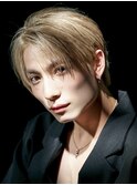 ナチュラルシースルーコンマセンターパート