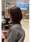 レイヤーロブ×アッシュブラウン