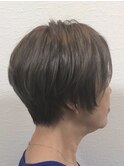 暗めカラーグランマッシュデザインカラーフェイスフレーミング41