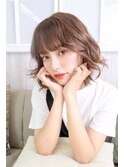 無造作×フォギーベージュ