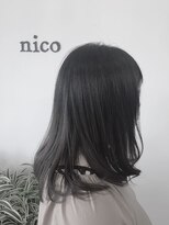 ヘアーコレクトニコ(hair collect nico)&nbsp;ダークスモーキーグレージュ