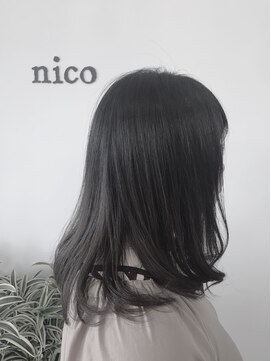 ヘアーコレクトニコ(hair collect nico) ダークスモーキーグレージュ