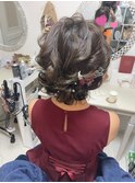 ルーズなアップ(大阪梅田茶屋町ヘアセット専門店Achieve m+)
