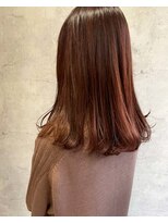 リュミエ ドゥ マッシュ(Lumier de mashu) チョコレートカラーセミロング