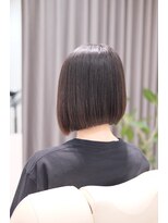 エンハンスヘアー(En hance hair)&nbsp;前下がりボブ×ナチュラル縮毛矯正
