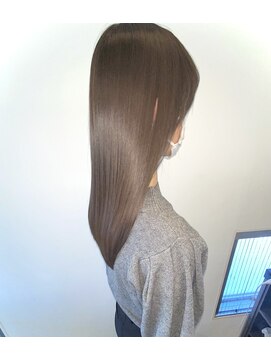 アールサロンプラスキャスパ 自由が丘(Rrsalon+CASPA) 【髪質改善】HASヒト幹細胞水素トリートメント/ツヤカラー