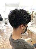 MEN'S HAIR センターパート サイドパート 韓国マッシュ