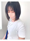 ストレートミニボブ