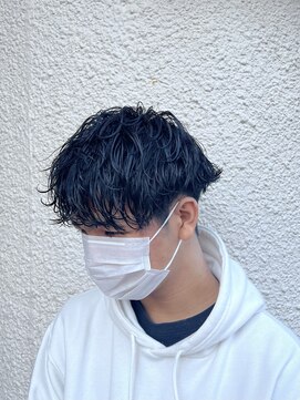 スタイル 茅ケ崎(STYLE) 【平山 明樹】メンズ似合わせカット＋ブルーブラックカラー