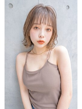 レゴ(REGO) 大人ガーリー#ダークアッシュミディアムレイヤーカット