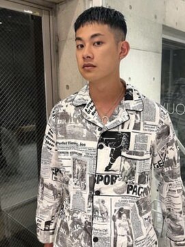 ローウェ 愛知豊橋(Louwe) 髪質改善トリートメント透明感ベージュカラーボブヘアセット豊橋