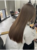 『黒染め履歴→透明感カラー』