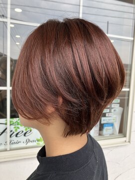 フリー(Free) 大人可愛い10代20代30代◎ナチュラルボブ丸みショート