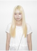 10代20代ブリーチハイトーン抜きっぱなしブロンド