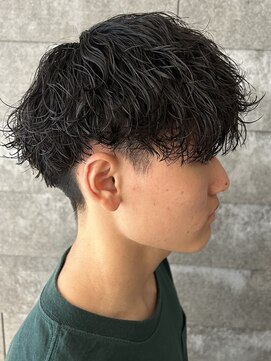 ニアウ 伊勢崎連取店(Niau) メンズマッシュパーマツイストスパイラルパーマ波巻きパーマ