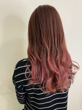 コーボ 柏(COVO) 【covo/isokeiichi】ピンクグラデーションヘア