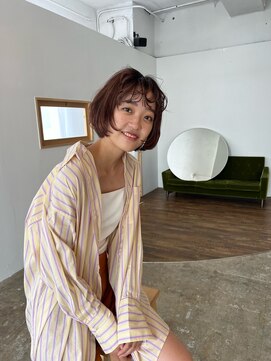 グラン 星ヶ丘(GRAN.) 前髪キュートなカジュアルボブスタイル♪