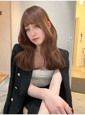 【YU_KA】ブリーチなしベージュカラー/韓国ヘア/前髪カット